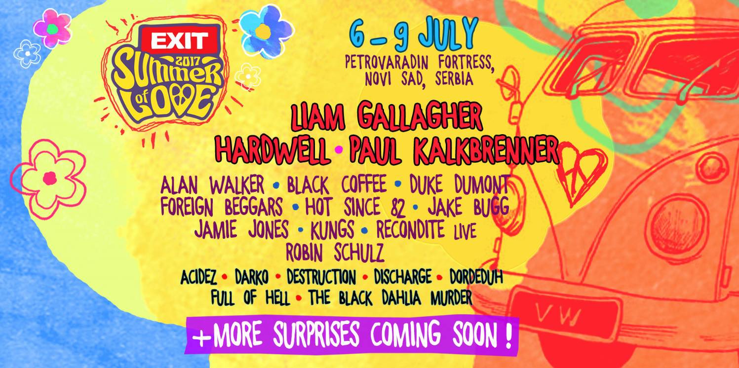 Poznate prve zvijezde: Liam Gallagher otvara Exit festival