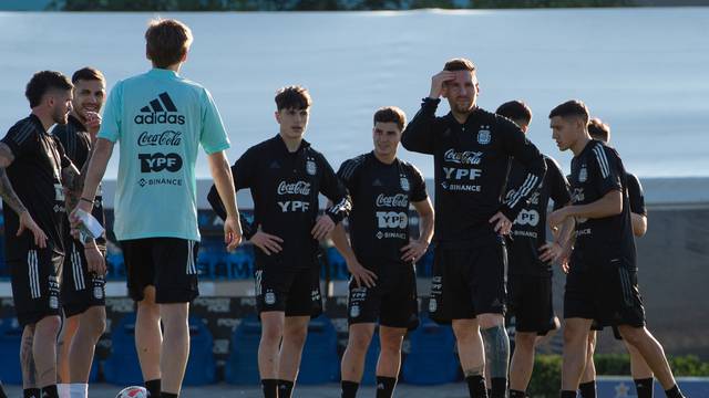 Argentina - training session