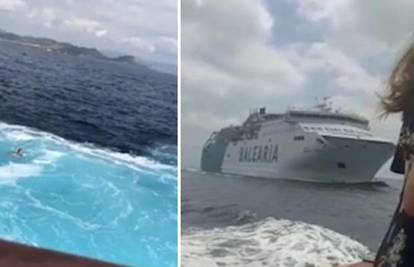 'Trajekt ide na nas!': Žena od straha skočila s broda u more
