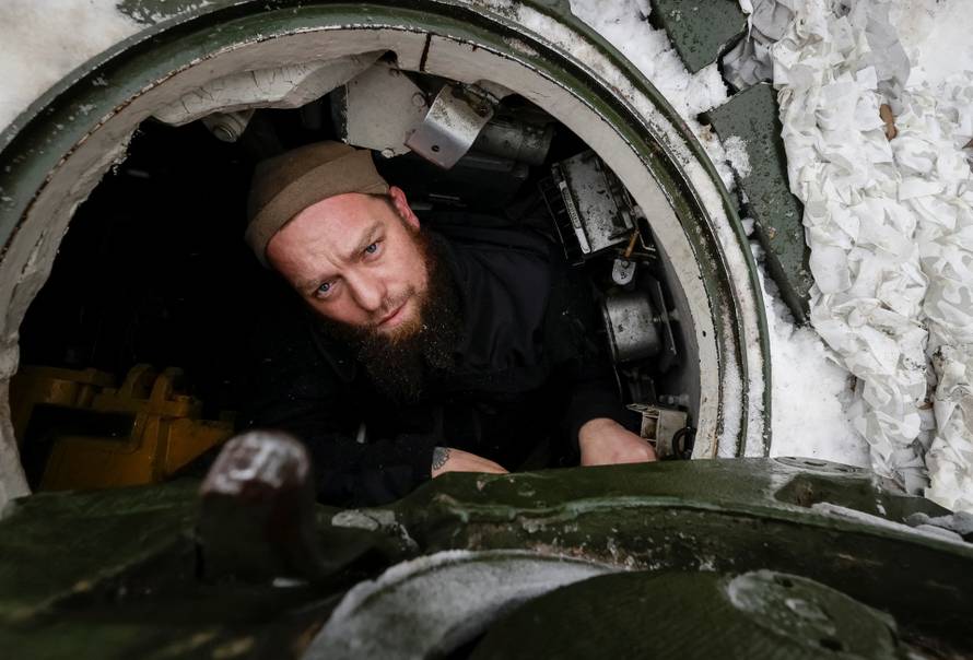 Ukrainian tank platoon commander Bohdanov in Kharkiv region