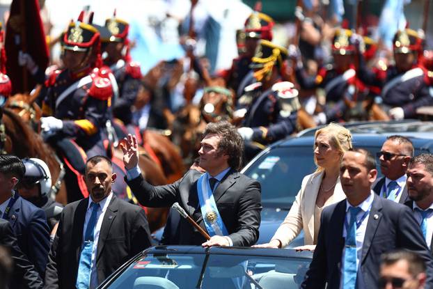 Argentina's President Milei's swearing-in ceremony, in Buenos Aires