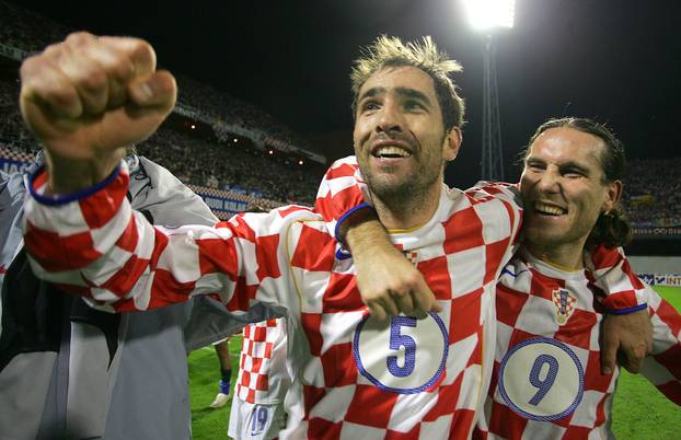 ARHIVA - Hrvatski nogometaši pobjedom nad Švedskom 1:0 plasirali se na SP 2006. 