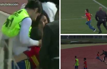 Zaštitare prolazio kao Messi pa je zagrlio idola Alvara Moratu