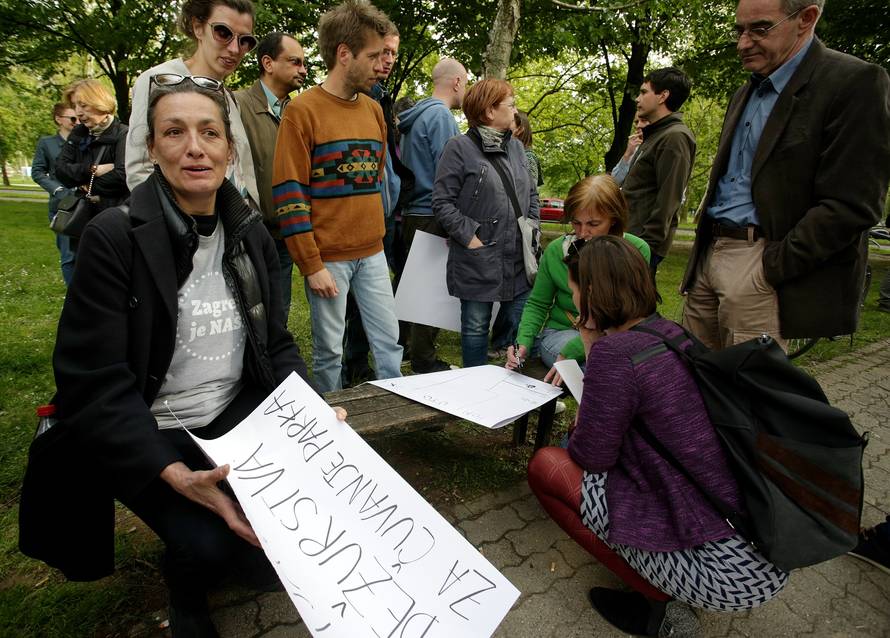 Dozvola nije potrebna: Bandić može graditi park na Savici