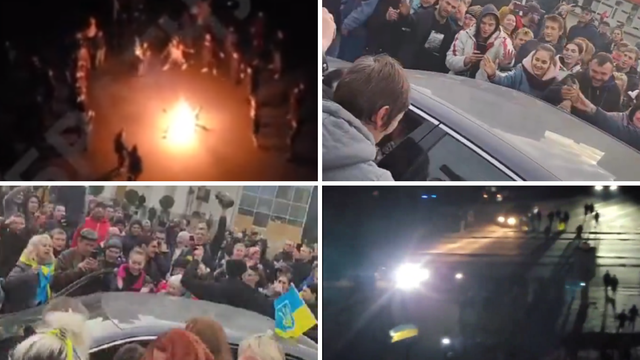 Zelenski objavio video slavlja s ulica: Građani Hersona su čekali, nisu odustali od Ukrajine