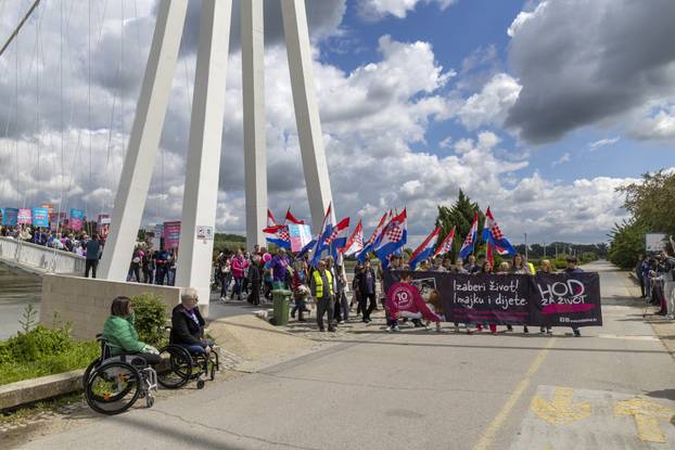 Osijek: Održan je  Hod za život