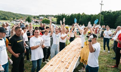 Hrvati oborili rekord: 'Imamo najdužu štrudlu na svijetu!'