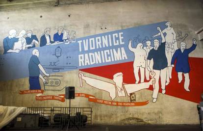 U tvorničkoj hali ITAS-a otkrili su mural Tvornice radnicima