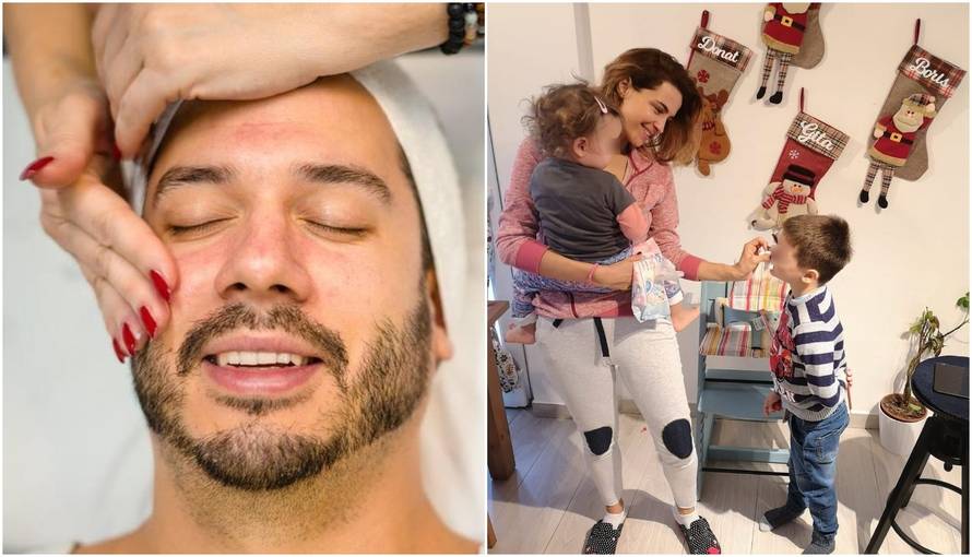 Muž Doris Pinčić 'licka' se u salonu: Jesam li manji frajer?