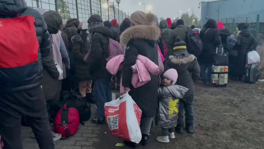 Oko 1,2 milijuna ljudi napustilo Ukrajinu te došlo u Poljsku od početka ruske invazije