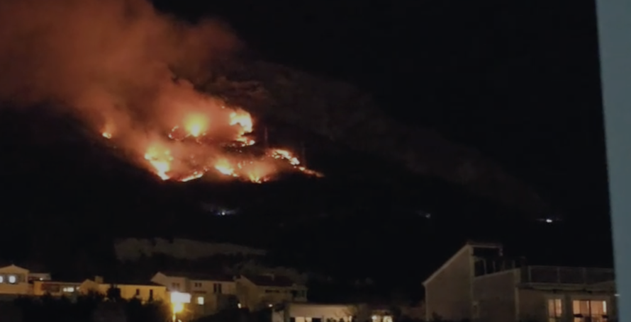 Lokaliziran požar kod Solina