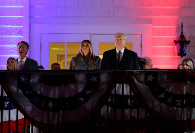Fireworks display ahead of the inauguration of U.S. President-elect Donald Trump, in Sterling