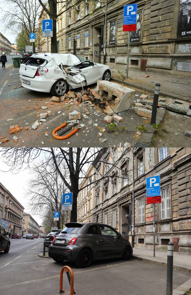 Godišnjica potresa: Kako je Zagreb izgledalo prije četiri godine, a kako danas...