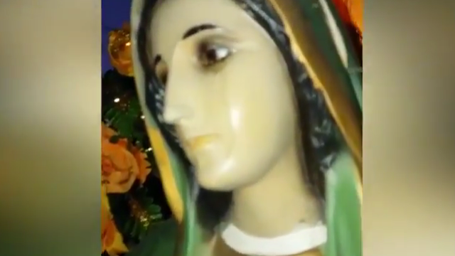 Čudo ili prijevara? Gipsani kip Gospe od Guadalupe proplakao