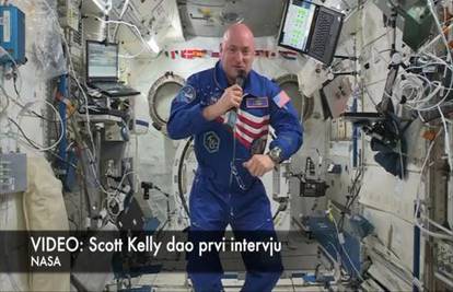 Nasmijani astronaut: Super je tu, kao da sam se vratio doma