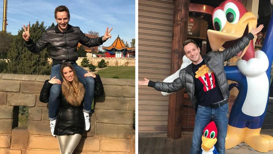 Raketa uživa s Raquel: Toliko je snažna da ga nosi na leđima