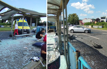 VIDEO Užas u Zagrebu: Autom pokupio tramvajsku stanicu i pješake, troje ljudi ozlijeđeno