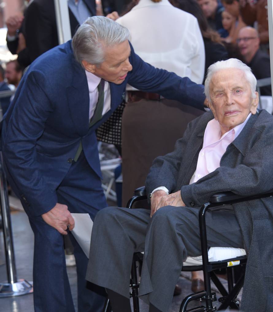 Michael Douglas Hollywood Walk of Fame Ceremony - Los Angeles
