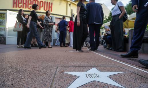Pokojna Nina Erak dobila je svoju zvijezdu na memorijalnoj stazi kazali&scaron;ta Kerempuh