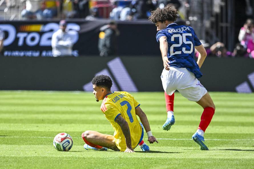 Soccer: International Mens Friendly-France at Colombia