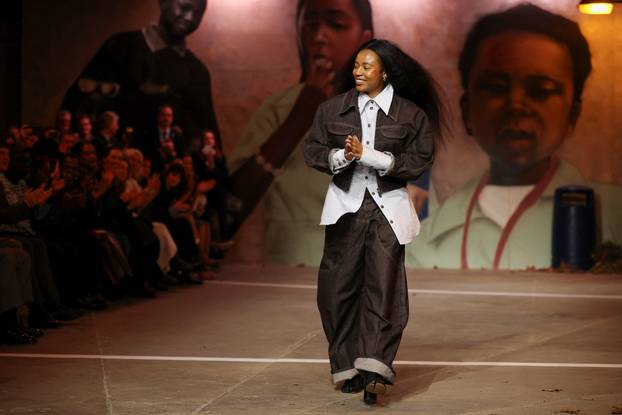 Tolu Coker AW26 catwalk show during London Fashion Week