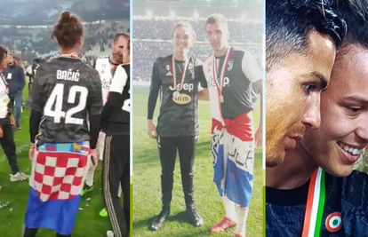Mandžo, Doris i Ronaldo: Juve slavio omotan u hrvatske boje!