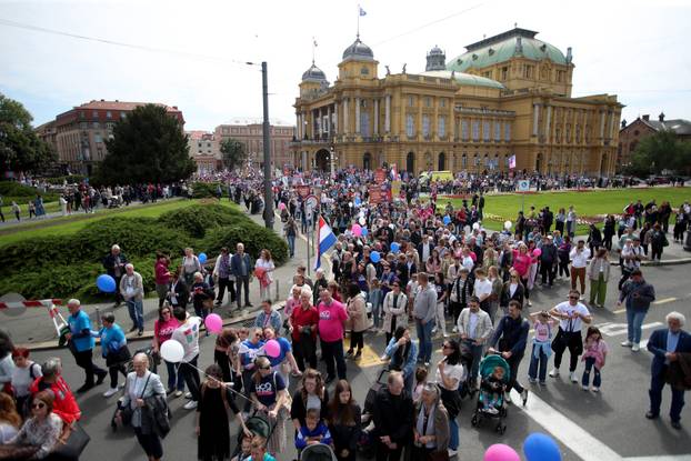U Zagrebu održan Hod za život