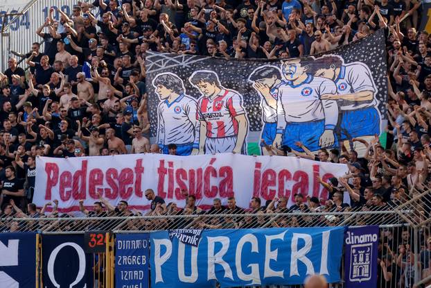 Split: Hajduk i Dinamo u utakmici 33. kola Prve HNL