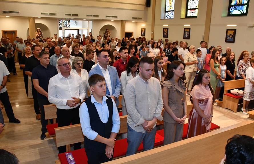 Tradicionalno obilježavanje blagdana Svetog Ante u obnovljenoj župnoj crkvi u Gornjim Močilima