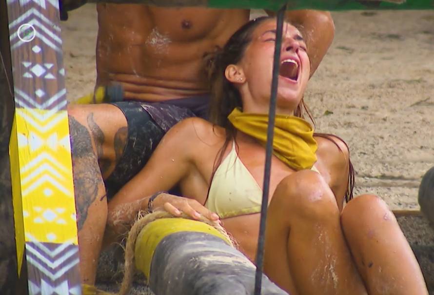 Lara iz 'Survivora' ozlijedila koljeno tijekom igre u paru