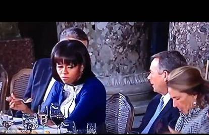 Michelle Obama okretala očima dok je političar Boehner pričao