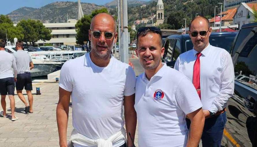 Pep Guardiola opet je s obitelji stigao u Dubrovnik na odmor