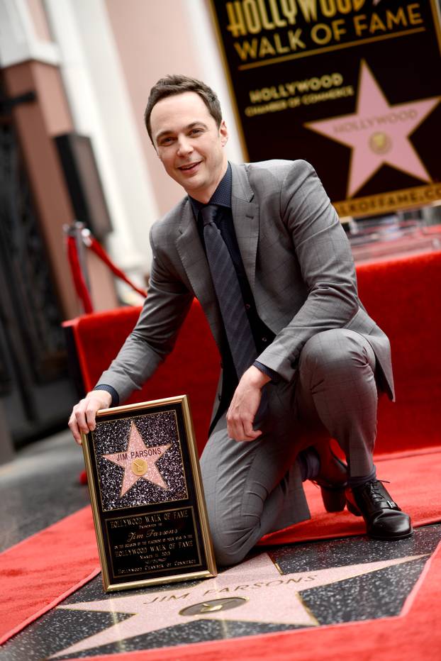 Los Angeles: Jim Parson dobio je zvijezdu na Stazi slavnih 