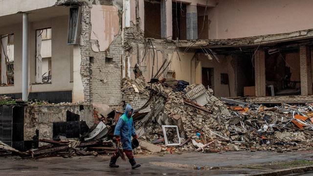 Russia's attack on Ukraine continues, in Kharkiv