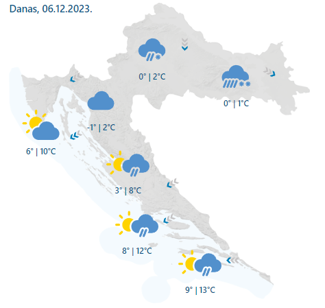 Za danas najavili novi snijeg!