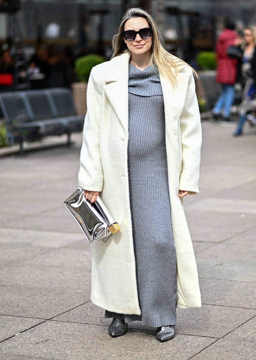 Zagreb: Trudna Sonja Kovač u šetnji centrom grada