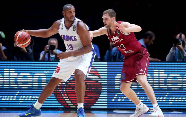 Lille: ?etvrtfinale EuroBasketa 2015, Francuska - Latvija