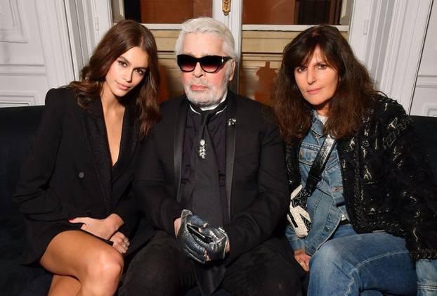Karl x Kaia collaboration capsule collection, Spring Summer 2019, Paris Fashion Week, France - 02 Oct 2018
