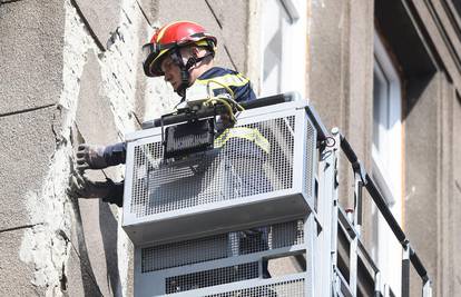 Opet pao dio fasade u centru Zagreba: 'Nije bilo ozlijeđenih'