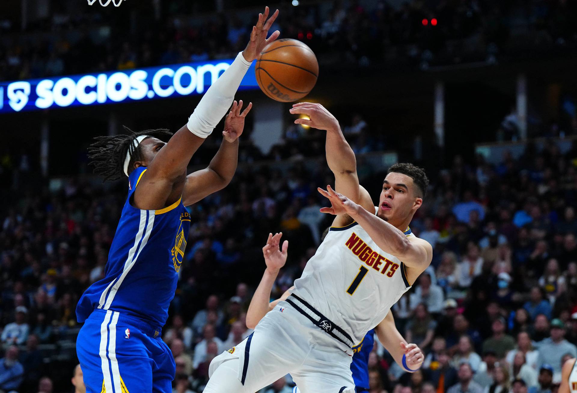 NBA: Golden State Warriors at Denver Nuggets