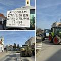 VIDEO Seljaci prosvjeduju i u Đakovu: Blokirali centar grada