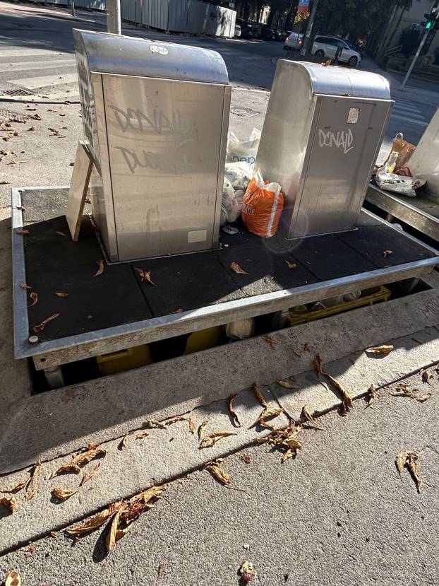 FOTO Podzemni spremnici u Zagrebu postali 'nadzemni': 'Ovo više nema smisla...'