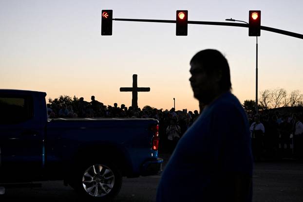 Memorial service for slain conservative commentator Charlie Kirk, in Glendale