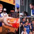 FOTO Kupio klub za koji navija od malena pa navijačima dijelio pite: Ed Sheeran gledao 'redse'