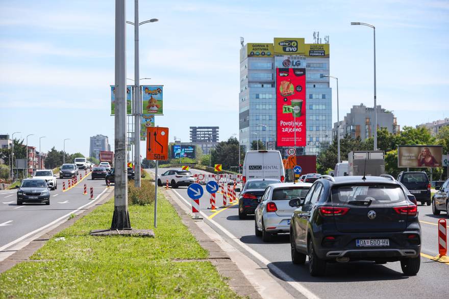 Započeli radovi na održavanju nadvožnjaka na Zagrebačkoj aveniji