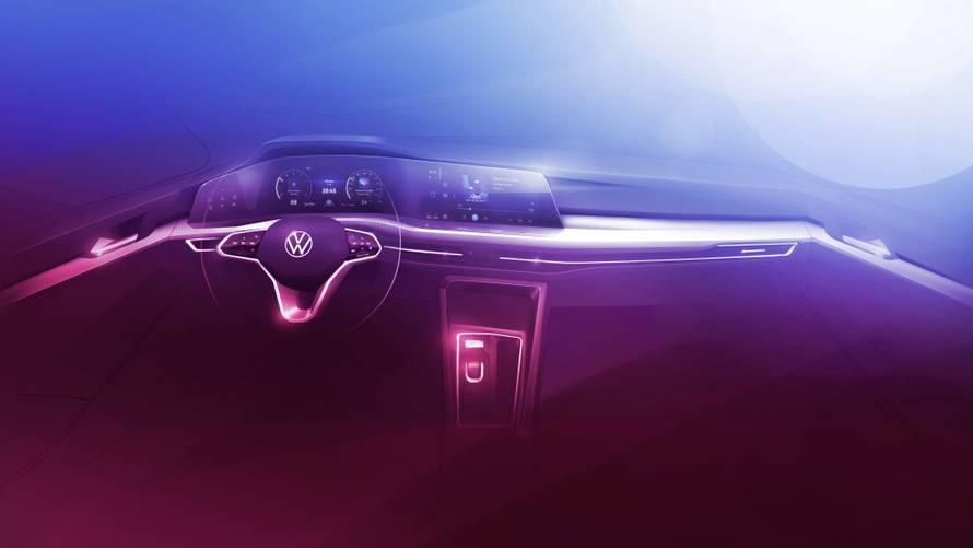 The all-new Golf (design sketch)