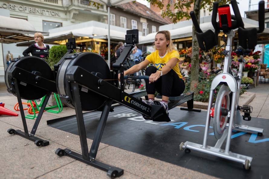 Cvjetni trg oživio sportom i zajedništvom: Deseti Europski tjedan sporta otvorili u Zagrebu
