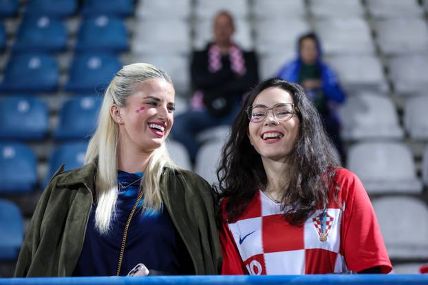 Vara&zcaron;din: Atmosfera na tribinama tijekom susreta Hrvatske i Gibraltara u kvalifikacijama za FIFA Svjetsko prvenstvo