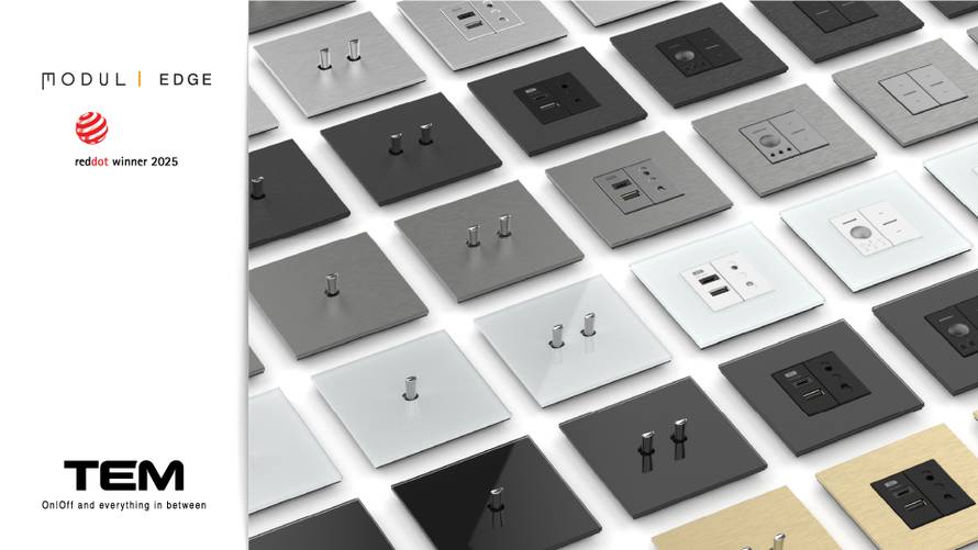 Dizajnerske linije prekidača i utičnica MODUL – kreirane za svaki prostor