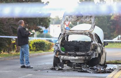 Zapalili auto Ubera: Dvojica su pritvorena, dvojica puštena